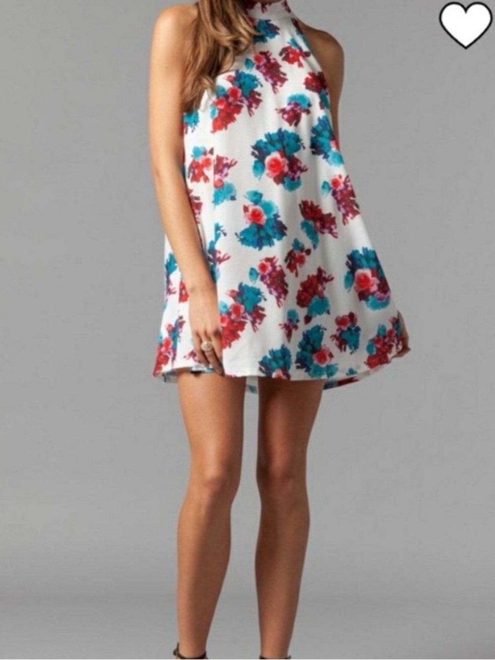 Lovers + Friends Lily Floral Western Trapeze Dress